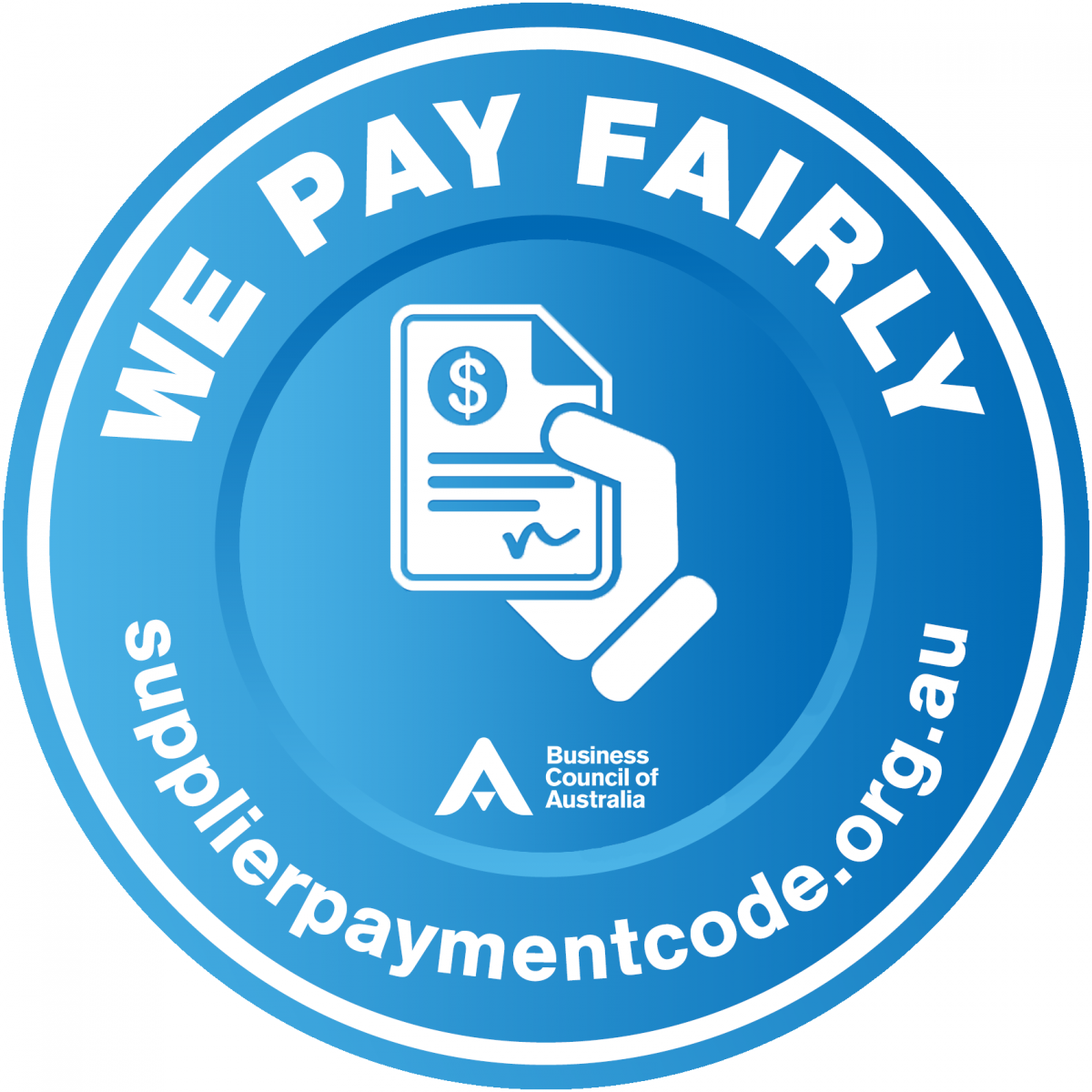We Pay Fairly Logo