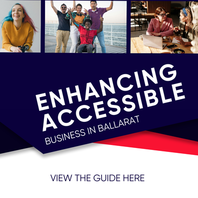 Ballarat guide to accessible business initiatives.