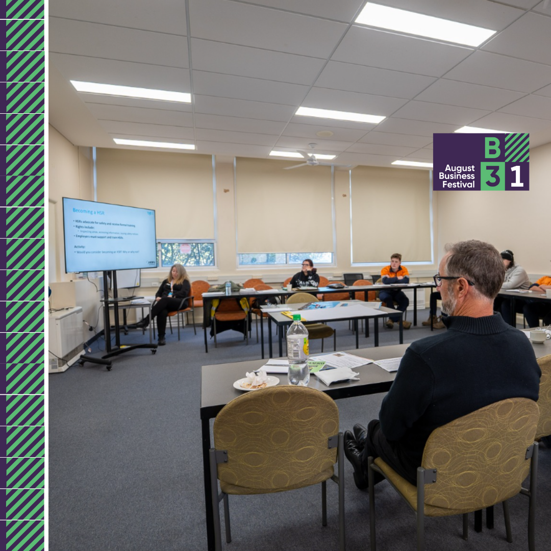 HRA training session at August Business Festival