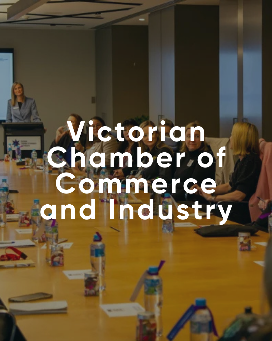 Meeting at Victorian Chamber of Commerce and Industry
