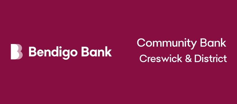 Bendigo Bank Creswick Community Branch logo