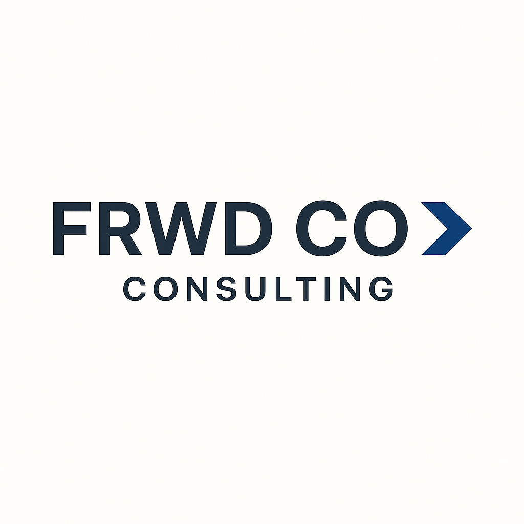 FRWD CO logo, consulting services